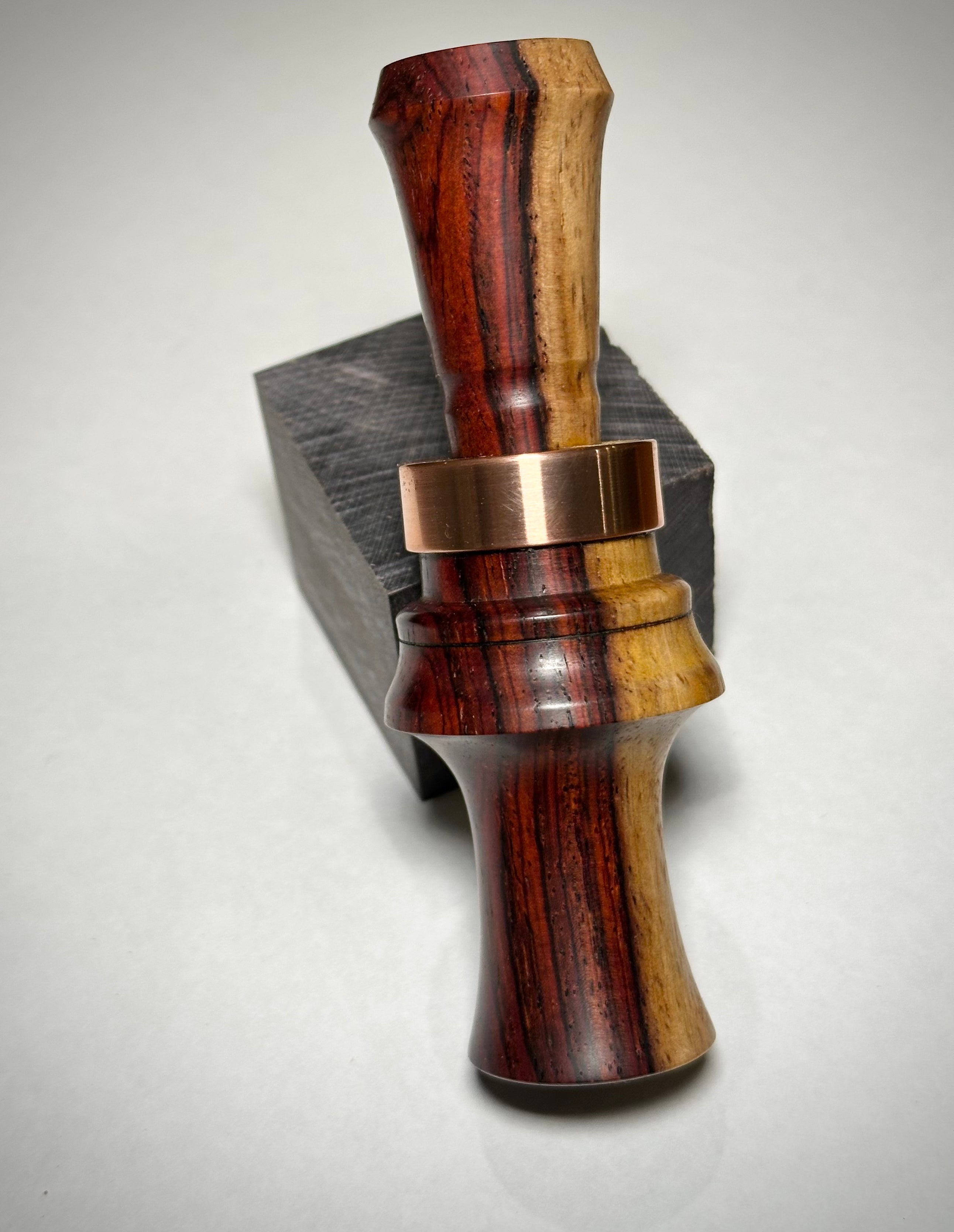 Hand Turned #77 -Hand filed double reed- Cocobolo Sapwood