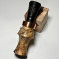 Hand turned Buckeye Burl/Blackwood Peacemaker