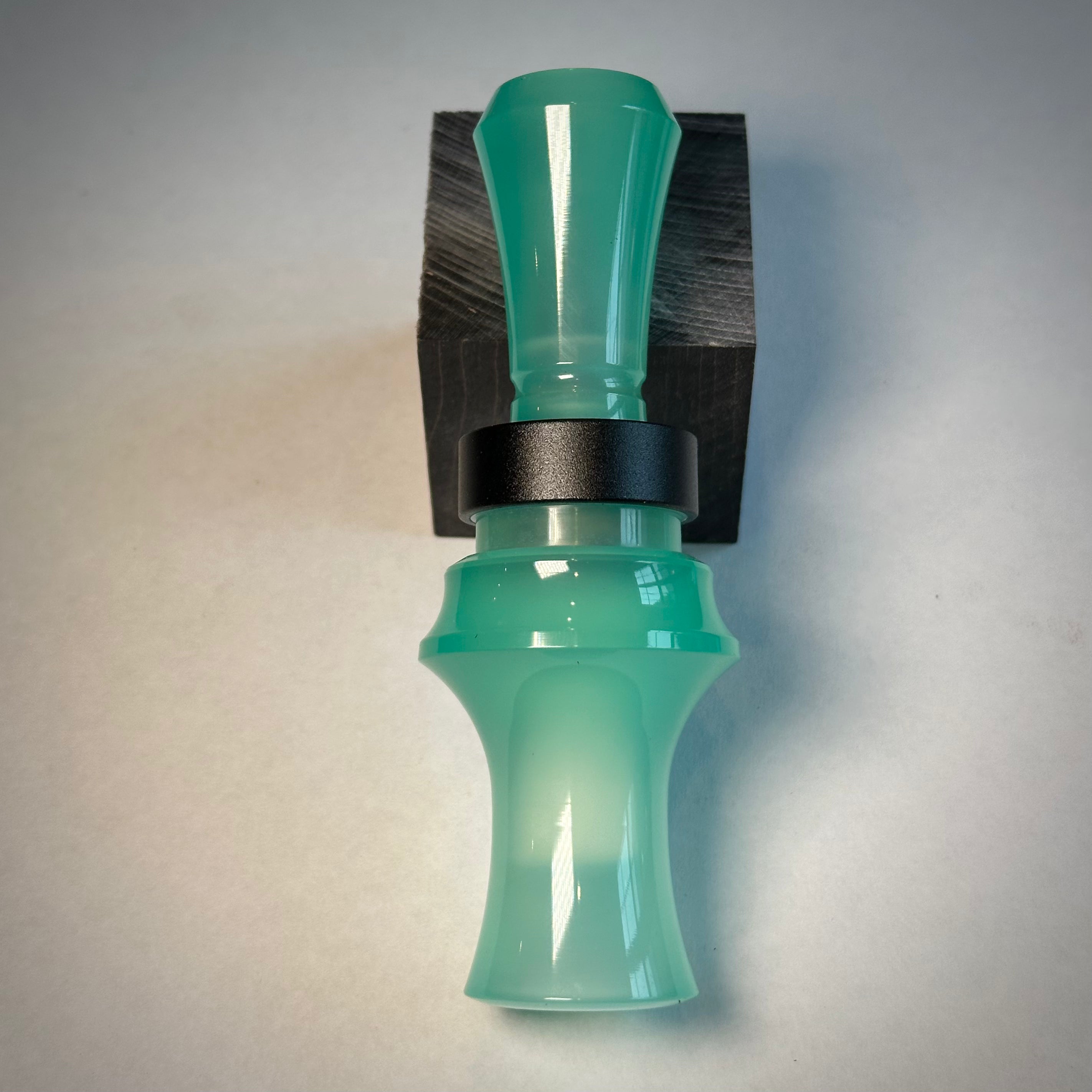 Peacemaker - Jade acrylic w/ blasted black band